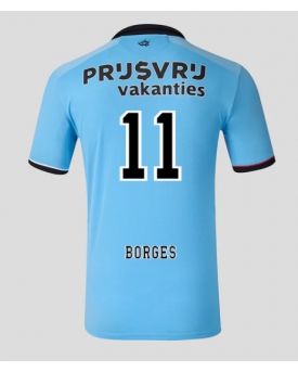 Billige Fotballdrakt Feyenoord Goncalo Borges #11 Replika Bortedrakt 2026-27 Kortermet Billige Fotballdrakt Feyenoord Goncalo Borges #11 Replika Bortedrakt 2026-27 Kortermet